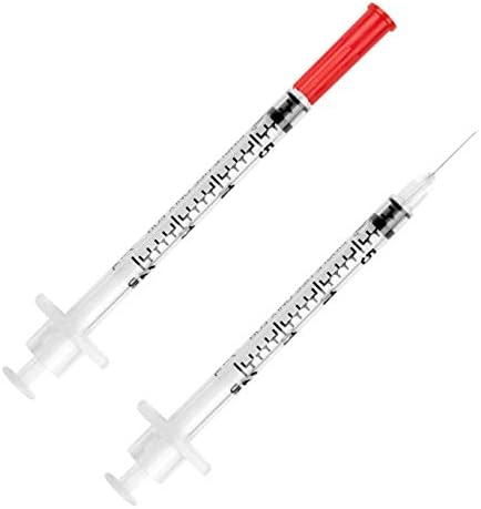 Jeringas de Insulina UltiCare VetRx U-40 para Mascotas, Dosis Cómoda y Precisa, Compatibles con Insulina U-40, Tamaño: 1/2cc, 29G x ½’’, con Marcas - imagen 2