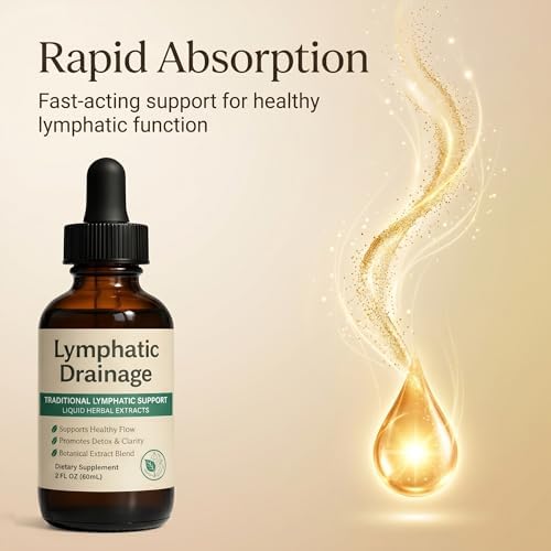 Gotas de Drenaje Linfático, Mezcla Herbal con Saúco y Equinácea, 2 fl. oz – Promueve la Salud General y el Drenaje Eficiente del Sistema Linfático. - imagen 5