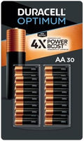Baterías Duracell Optimum Coppertop AA con 4 ingredientes de potencia (Paquete de 30) - imagen 1