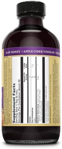 Jarabe Inmunológico de Saúco y Miel Honey Gardens - Jarabe de Saúco Negro para Adultos y Niños, Suplemento Natural con Propóleo y Vinagre de Manzana - imagen 2