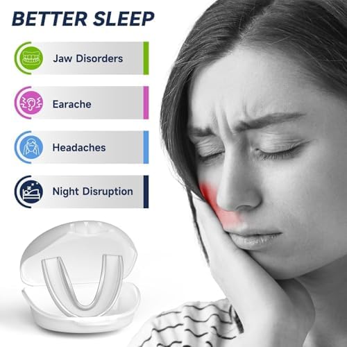 Bokzen Férula Dental Infantil para Bruxismo, Paquete de 8, Guardas Nocturnas Personalizables, Detalles Cómodos, Transparente - imagen 2