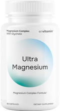 envitamin Ultra Magnesio Glicinato - Fórmula 8 en 1 con Vitamina B12 Metilada, Vitamina D3 y B6. - imagen 1