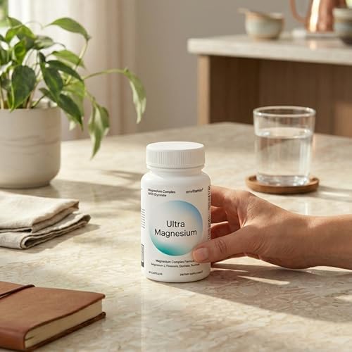 envitamin Ultra Magnesio Glicinato - Fórmula 8 en 1 con Vitamina B12 Metilada, Vitamina D3 y B6. - imagen 4