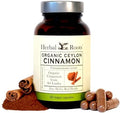 Cápsulas de Canela de Ceilán Orgánica Herbal Roots | Certificadas USDA - No OGM | 60 Cápsulas Veganas Orgánicas - imagen 1
