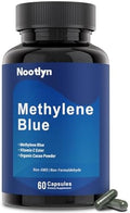 Cápsulas de Nootlyn Methylene Blue - Grado Farmacéutico 15mg, con Éster de Vitamina C, Apoyo Diario para el Bienestar y las Células, 60 Cápsulas - imagen 1
