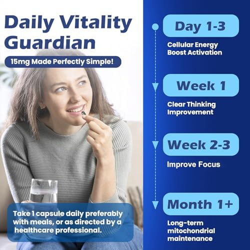 Cápsulas de Nootlyn Methylene Blue - Grado Farmacéutico 15mg, con Éster de Vitamina C, Apoyo Diario para el Bienestar y las Células, 60 Cápsulas - imagen 5