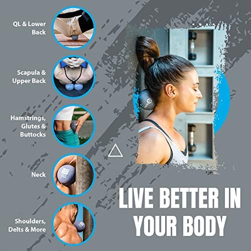 Tune Up Fitness – Alpha Ball | Pelota Grande de Terapia | Pelota de Masaje para Liberación Miofascial y Alivio del Dolor - Espalda, Hombros, - imagen 5