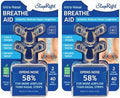 SleepRight Intra-Nasal Breathe Aids - Dilatadores Nasales para Reducir Ronquidos, 2 Paquetes (4 Unidades) - imagen 1