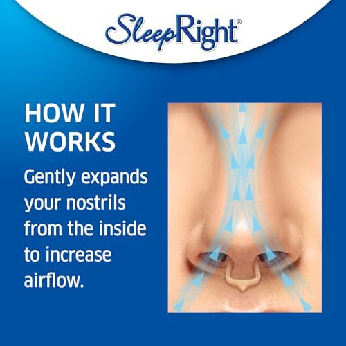 SleepRight Intra-Nasal Breathe Aids - Dilatadores Nasales para Reducir Ronquidos, 2 Paquetes (4 Unidades) - imagen 5