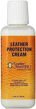 CREMA PROTECTORA DE CUERO LEATHER MASTER 250ML - Limpiador y Acondicionador para Sofás, Ropa, Bolsos, Zapatos y Cuero de Autos, Fórmula a Base de Agua - imagen 1