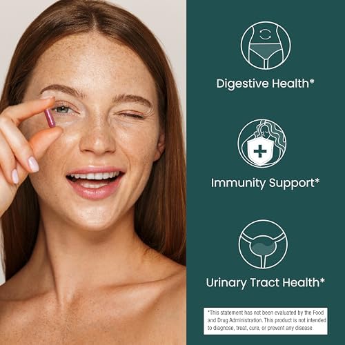 pH-D Soporte para la Salud Femenina - Probiótico para Mujeres con Mezcla de Prebióticos y Extracto de Arándano - Suplemento Oral - 30 Cápsulas - imagen 4