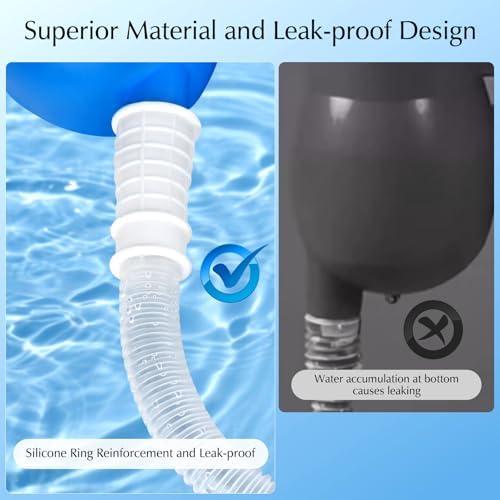 Orinal portátil para hombres OOCOME, botella urinaria a prueba de derrames para adultos mayores, orinal de cama con embudo suave y manguera larga, - imagen 2