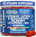 Gomitas de vitaminas para ojos Clean Nutra Luteína y Zeaxantina + Arándano, Ginkgo Biloba, Vitamina B12, 60 piezas - OcuFlow - imagen 1