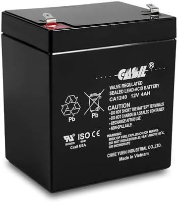 Panel de Seguridad Casil CA-1240 12V 4AH Solex BD124 con Respaldo de Alarma DSC - imagen 1