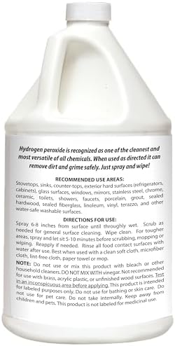 Limpiador de Peróxido de Hidrógeno HARRIS Sin Fragancia Listo para Usar, 3% Concentración, 128oz, Ideal para Cocina, Baño, Lavandería y Limpieza del - imagen 7