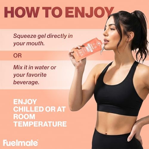 FUELMATE Colágeno Líquido de Durazno - Shots de Proteína de 15g + 22 Aminoácidos - Colágeno Hidrolizado de Bovino para Recuperación, Piel, Cabello y - imagen 5