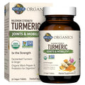 Garden of Life Organics Suplemento Herbal Orgánico de Cúrcuma Máxima Potencia para Articulaciones y Movilidad, 30 Tabletas - 500mg de Curcumina (95% - imagen 1