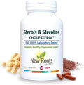 Suplemento de Esteroles y Esterolinas NEW ROOTS HERBAL con Semilla de Lino Orgánica | Stanoles para el Apoyo del Colesterol y Omega-3 (120 Softgels) - imagen 1