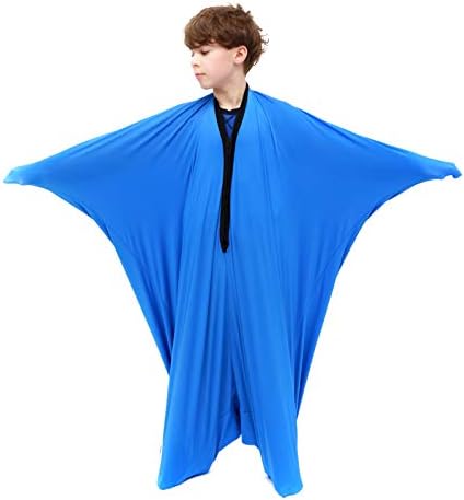 Medias Sensory Sox Yopo de SANHO, Dinámicas, Talla Mediana, 6-9 años, 47''HX27''W, Altura: 41-51, Versión Actualizada, Azul - imagen 1