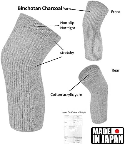 Calentadores de Rodilla Elásticos de Algodón SENIOR ICARE, Mangas para Rodillas para Hombres y Mujeres - Soporte Circulatorio y Alivio del Dolor - imagen 8