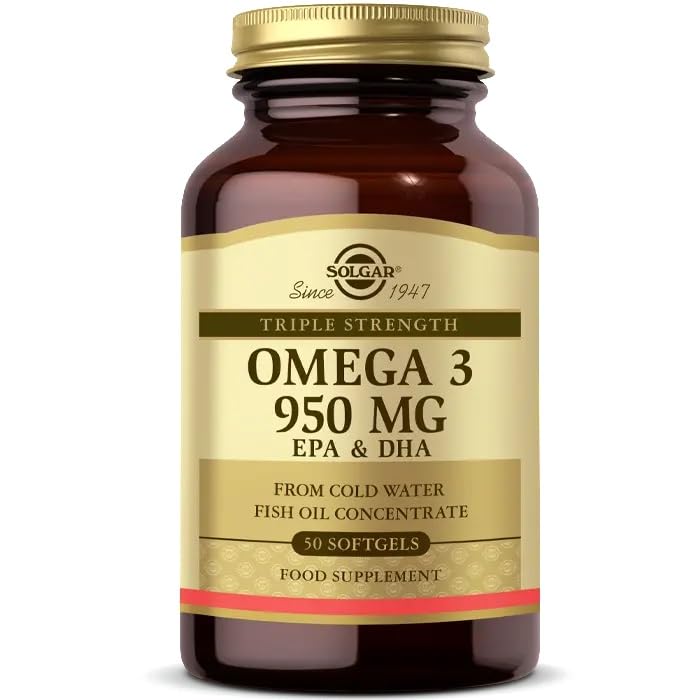 Omega-3 950 mg Solgar - 50 Cápsulas Blandas - imagen 2