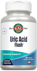 KAL Uric Acid Flush, Suplemento para la Salud Articular con Extracto de Cereza Ácida, Semilla de Apio y Cúrcuma, 30 Porciones, 60 VegCaps - imagen 1