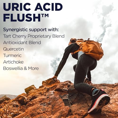KAL Uric Acid Flush, Suplemento para la Salud Articular con Extracto de Cereza Ácida, Semilla de Apio y Cúrcuma, 30 Porciones, 60 VegCaps - imagen 5