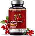 Berberina HCl Pura 1200mg – Suplemento de Alta Absorción para Salud Metabólica, Soporte Avanzado de Metabolismo de Glucosa, Equilibrio Digestivo y - imagen 1