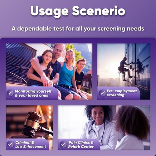 Prueba de Orina Multi-Panel Screen - Detección de THC, Nicotina (COT) y Alcohol (EtG) - [Paquete de 5] - imagen 6