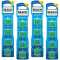 Cabezas Desechables REACH Ultraclean para Hilo Dental con Cristales de Menta Fresca 28 Piezas (Paquete de 4) - imagen 1