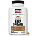 Suplemento Force Factor Primal Origins de Órganos de Res Alimentada con Pasto, 3500mg, 150 Cápsulas, Libre de Hormonas y Antibióticos, No GMO - imagen 1