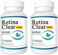 Suplemento Vunexo Retina Clear Pro para la Salud Ocular, con Minerales y Vitaminas, Luteína y Extracto de Arándano, Alivio de Fatiga Visual y Enfoque - imagen 1