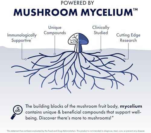 Suplemento en Polvo Host Defense MyCommunity - Mezcla de 17 Especies de Hongos para Apoyo Inmunológico - Extracto con Melena de León, Reishi, Chaga, - imagen 4