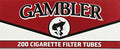Tobillos de Cigarrillos Gambler Regular King Size, 200 Piezas (Paquete de 5) - imagen 1