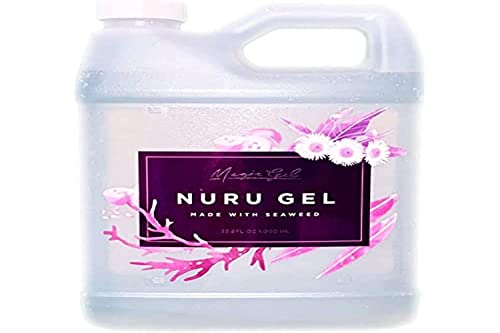 Gel de Masaje Nuru Magic | Sin Manchas, Sabor ni Fragancia | Ideal para Masajes, Músculos Adoloridos y Piel Seca | 33.8 Oz - imagen 5