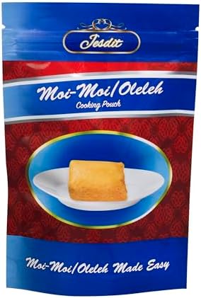 Pouch para Cocinar Jesdit Moi Moi (Paquete de 100) Ideal para Moi Moi, Okpa, Ekuru y Ofada - imagen 1