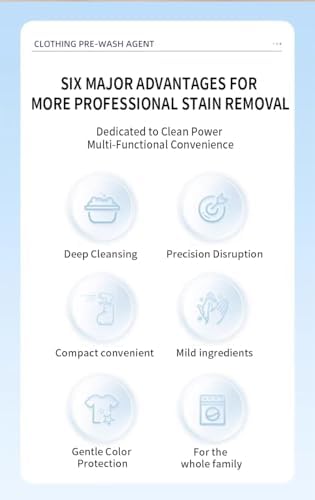 Spray Quitamanchas Emulsificador FlyCleanse 10oz, Tratamiento Prelavado para Aceite, Comida, Sangre Fresca, Frutas, Seguro para Telas y Bebés, Bajo - imagen 2