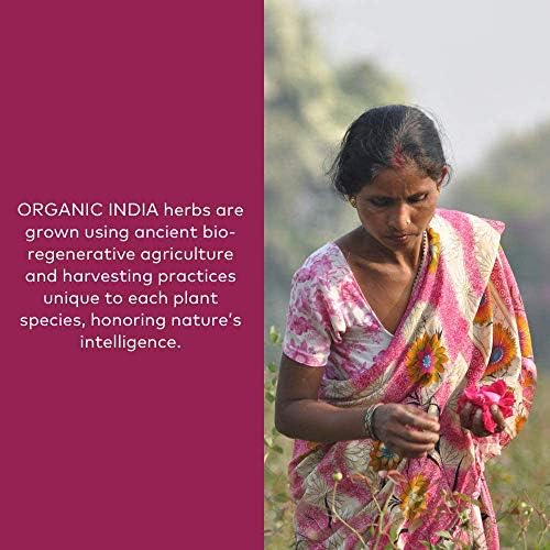 Suplemento Herbal Triphala de Organic India - Amla, Bibhitaki, Haritaki, Apoyo Digestivo y del Colon, Inmunidad, Adaptógeno, Vegano, Orgánico USDA - - imagen 3