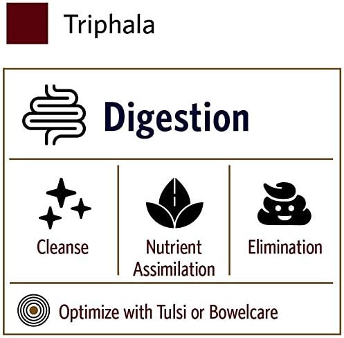 Suplemento Herbal Triphala de Organic India - Amla, Bibhitaki, Haritaki, Apoyo Digestivo y del Colon, Inmunidad, Adaptógeno, Vegano, Orgánico USDA - - imagen 5
