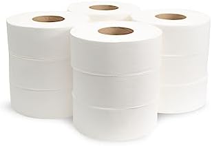 Rollos de Papel Higiénico Jumbo Morsoft by Morcon, 12 Rollos/Caja, 2 Capas, 100% Fibras Recicladas, Suave y Absorbente, Compatible con Dispensadores - imagen 4