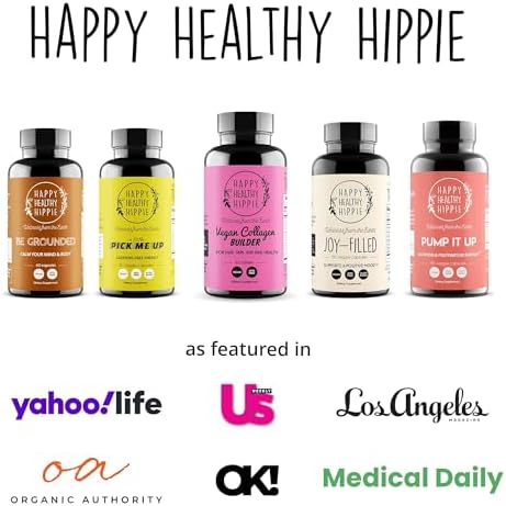 Suplemento Vegano de Colágeno - Aumentador a Base de Plantas para Cabello, Piel, Uñas y Tejido Conectivo - Ácido Hialurónico, L-Lisina, Gotu Kola - - imagen 8