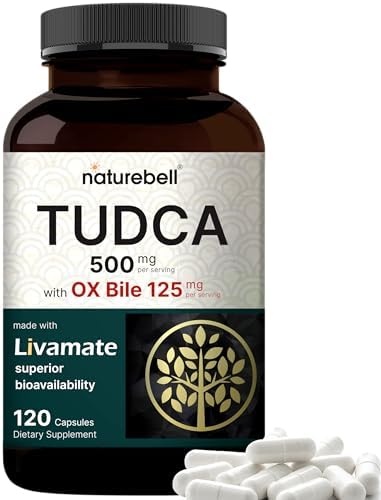 TUDCA 500mg con Bile de Buey 125mg por Porción, 120 Cápsulas – Suplemento de Apoyo a Sales Biliares, Fórmula Livamate de Alta Absorción | - imagen 1