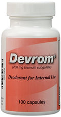 Cápsulas DEVROM® 200mg (Desodorante Interno) - 100 Cápsulas - imagen 1