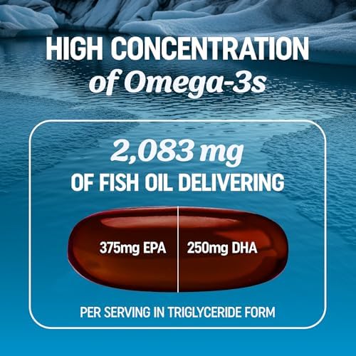 Suplemento Omega 3 6 9 + Cúrcuma Curcumina | Aceite de Pescado EPA & DHA + Cúrcuma | Apoyo a la Movilidad, Cognición y Salud Cardiaca | Triple Omega - imagen 3