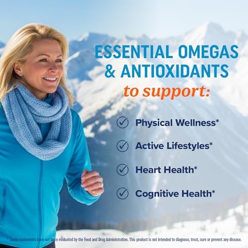 Suplemento Omega 3 6 9 + Cúrcuma Curcumina | Aceite de Pescado EPA & DHA + Cúrcuma | Apoyo a la Movilidad, Cognición y Salud Cardiaca | Triple Omega - imagen 5