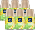 Recarga de Spray Automático Glade, Aroma Radiant Bloom, Ambientador para Hogar y Baño, 6.2 Oz, Paquete de 6 - imagen 1