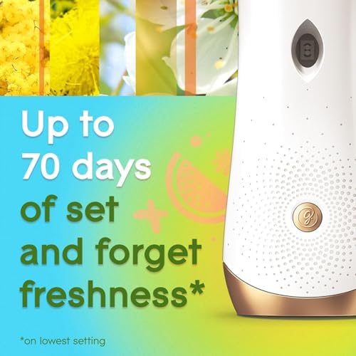 Recarga de Spray Automático Glade, Aroma Radiant Bloom, Ambientador para Hogar y Baño, 6.2 Oz, Paquete de 6 - imagen 5