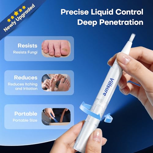 Bolígrafo para Hongos en Uñas Villsure - Tratamiento Extra Fuerte para Hongos, 25% Ácido Undecenoico, Aceite de Árbol de Té y Ingredientes Naturales, - imagen 2