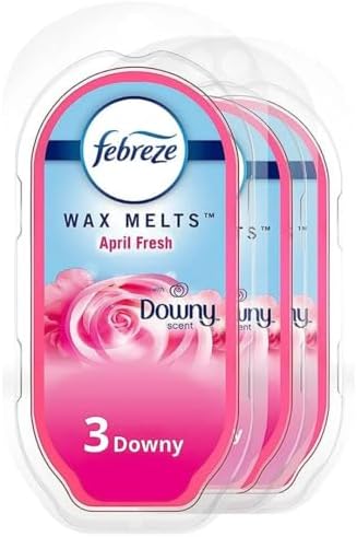 Cera Aromatizante Febreze Fresh de Abril, 3 Paquetes de 6 Cubos para Calentador, Cada Paquete de 2.5 OZ - imagen 2