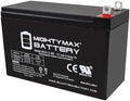 Batería de Reemplazo Mighty Max 12V 9AH para Generadores Portátiles Generac XG8000E - imagen 1